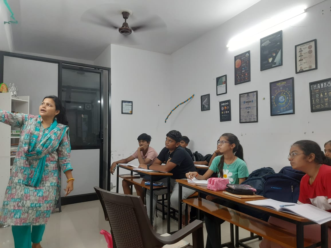 Classroom session at Gyan Vidya Academy