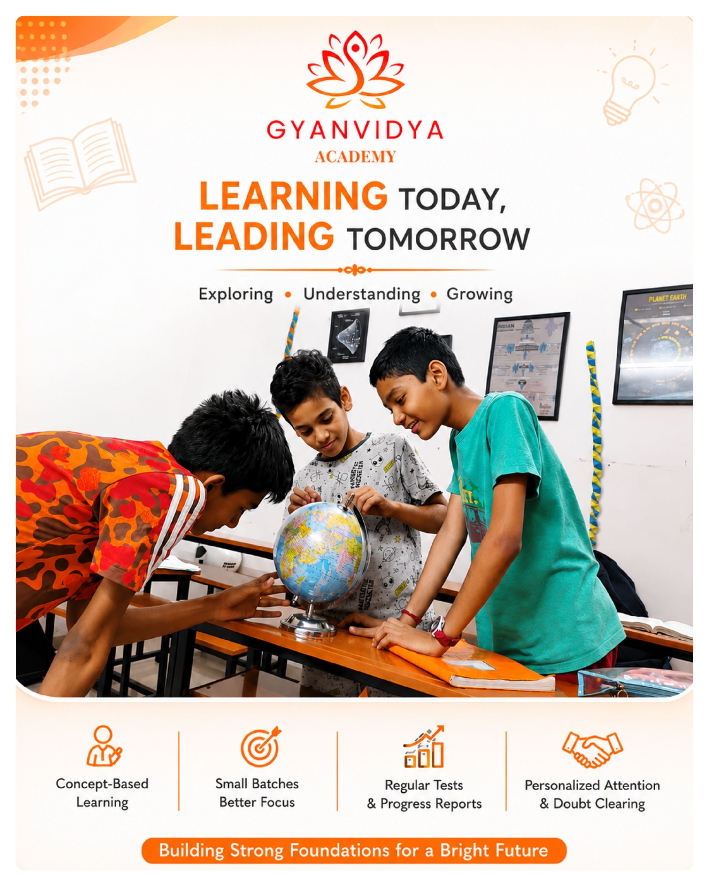 Students in a focused classroom session at Gyan Vidya Academy